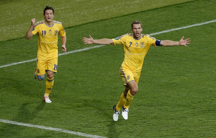 48. Med sine to scoringer mod Sverige er Andriy Shevchenko oppe på 48 mål i sine 109 landskampe. 