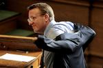 Justitsminister Morten Bødskov (S) blev udsat for massiv kritik i Europa-parlamentet. 