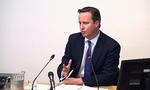 Høring. David Cameron blev i dag afhørt om sit bånd til den skandaleramte mediekonge Rupert Murdoch. 