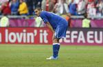 BITTERT. Leonardo Bonucci og de øvrige italienske forsvarsspillere formåede ikke at dække ordentligt op ved Kroatiens scoring til 1-1. 