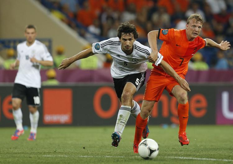 Solidt. 23-årige Mats Hummels har været en af EM's bedste defensivspillere. 