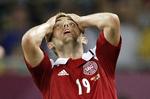 ærgerligt. Jakob Poulsen var tæt på at bringe Danmark foran 2-1, da han skød på stolpen. 