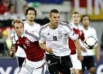 Talent. Christian Eriksen var flyttet ud på højrekanten mod Tyskland, men fik heller ikke denne gang sat et offensivt aftryk på kampen modsat Lukas Podolski, der scorede det første tyske mål i 2-1-sejren over Danmark. 
