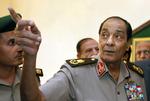 magt. Feltmarskal Hussein Tantawi står i spidsen for det egyptiske militærråd. 