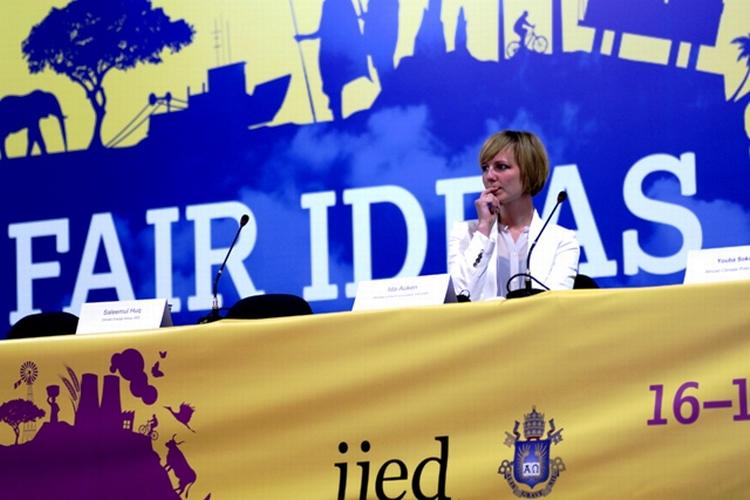 MILJØTOPMØDE. Miljøminister ida Auken (SF) fotograferet i Rio ved indledningen af den globale FN-konference. 