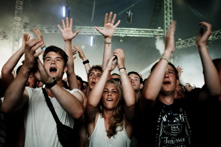 Trængsel. Der er cirka 7.000 billetter tilbage til Roskilde Festival, der begynder 5. juli. 