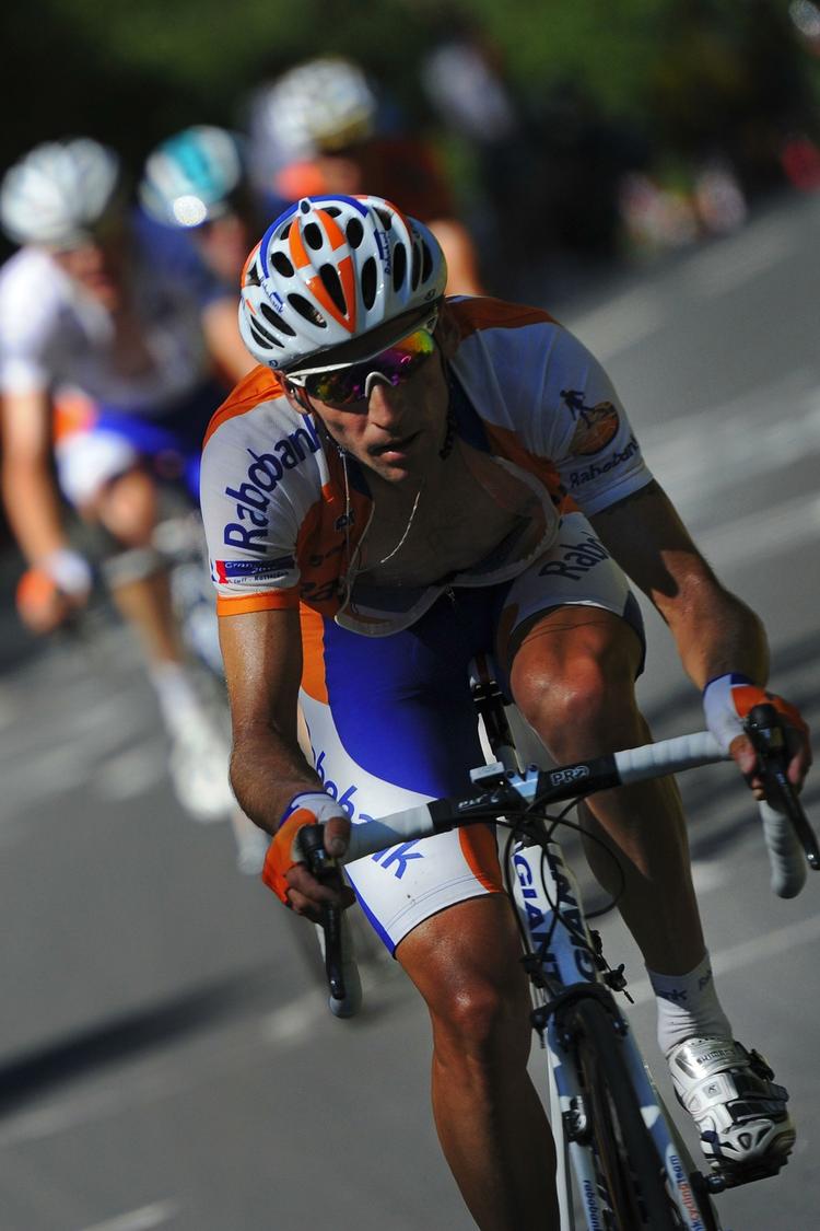 Aldrende. Denis Menchov er blevet 34 år - samme alder, som 2011-vinderen Cadel Evans havde. 