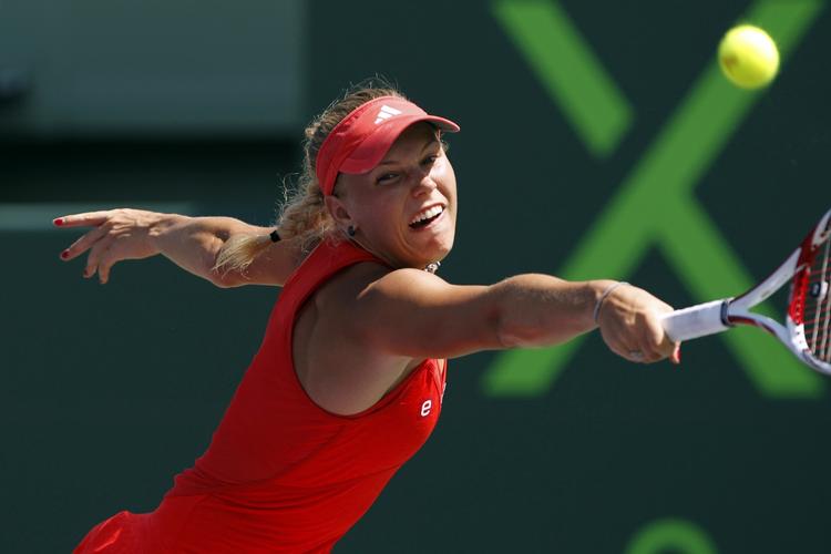 FORMDYK. Caroline Wozniacki har haft svært ved at finde formen i de seneste turneringer. 