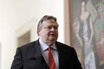 Forhandlinger. Evangelos Venizelos ved endnu ikke, hvilken rolle Pasok skal spille i en ny regering. 