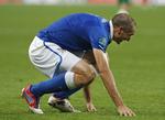 Skadet. »Desværre er lægskaden blevet bekræftet, og jeg bliver nødt til at holde pause i et stykke tid«, skriver Giorgio Chiellini på sin Twitter-profil. 