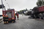 Ulykke. Føreren af en personbil har mistet livet, efter en ulykke på Helsingørmotorvejen. 