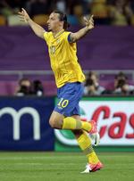 Klasse. Den svenske fodboldgud Zlatan. 