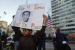 Omstridt. Drabet på Trayvon Martin affødte store demonstrationer imod racisme. 
