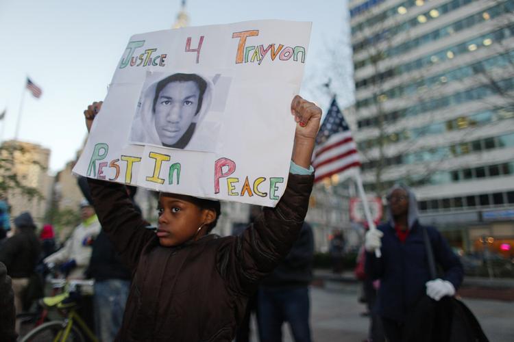 Omstridt. Drabet på Trayvon Martin affødte store demonstrationer imod racisme. 