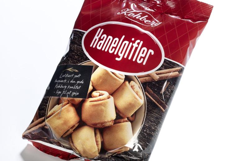 mug. Risiko for mugdannelse på 25.000 poser kanelgifler har fået Kohberg til at trække dem tilbage fra markedet. 