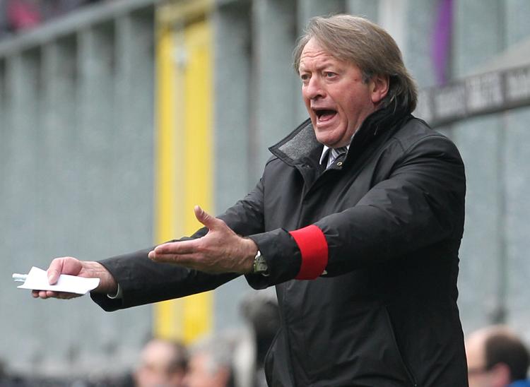 Hyret. Ariel Jacobs skal fremover råbe højt på sidelinjen i Parken. 