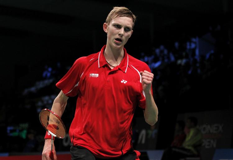 HIMMELSTORMER. Viktor Axelsen er med store skridt på vej mod verdenstopppen i badminton. 