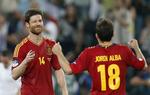 Tilfreds. »Vi vidste på forhånd, at det ikke ville blive let, men vi spillede en virkelig god kamp«, siger Xabi Alonso 