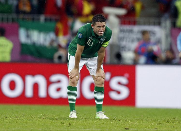 Respekt. Keane og det irske hold er højt elsket af deres fans. 