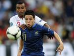 Problembarn. Samir Nasri har generelt et problem med medierne, vurderer den franske landstræner. 