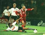 1997. Sidst AGF var med i en af de store europæiske turneringer, røg holdet ud som ubesejret. Efter 1-1 hjemme i 2. runde mod Twente var 0-0 i returkampen i Holland ikke nok til avancement. Forinden havde AGF besejret Újpesti Dózsa fra Ungarn i kvalifikationen og franske Nantes i 1. runde. 