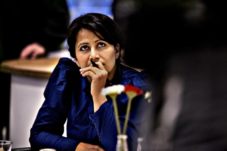 Betænkningstid. Behøver Özlem Cekic (SF) ikke mere af for at vide, at hun vil stemme blankt nej til den nye skatteaftale. 