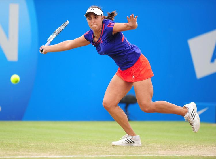 Outsider. Tamira Paszek nåede kvartfinalen i 2011 og er ankommet til Wimbledon med en frisk turneringssejr i bagagen. 