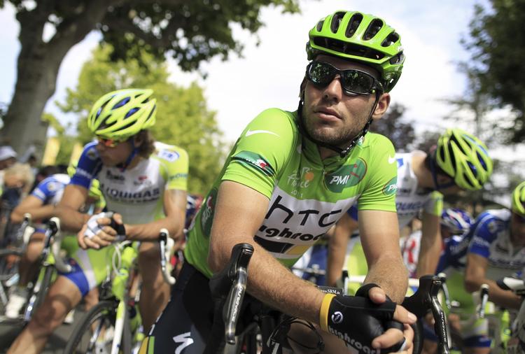 Favorit. Mark Cavendish vandt fem etaper i 2011 og dermed også den grønne pointtrøje. 