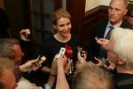 Opbakning. Selv om flere socialdemokrater er skeptiske over for skatteaftalen, er der fuld opbakning i folketingsgruppen, siger statsministeren. 