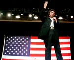 Med udsendelsen af det sidste album i serien 'American Recordings' har Johnny Cash skrevet sig ind i historien som sangeren, der tog det amerikanske folk, dets outsidere og tabere, alvorligt. Arkivfoto: Mark Humphrey/AP 