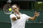 OVERLEGEN. Roger Federer er klar til anden runde ved Wimbledon. 