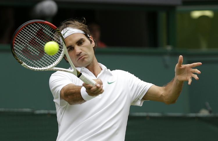 OVERLEGEN. Roger Federer er klar til anden runde ved Wimbledon. 