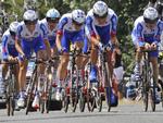 FAVORITTER? Omega Pharma-Quick Stepstiller med et stærkt hold til dette års Tour de France. 