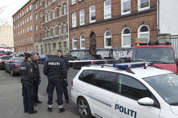 Drab. Andreas Dybdahl blev skudt på rentemestervej i ejendommen i baggrunden på 4. sal. 