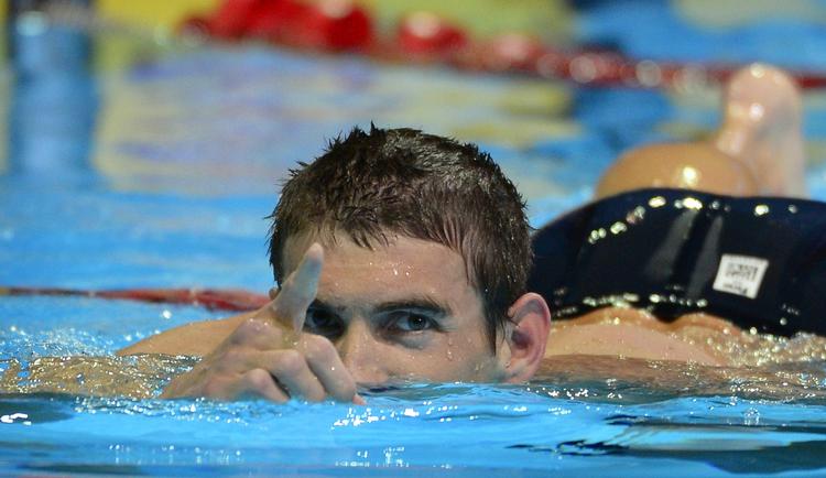 REKORDMANDEN. Fire starter i London er Michael Phelps indtil videre kvalificeret til, men yderligere fem kan det blive til. 