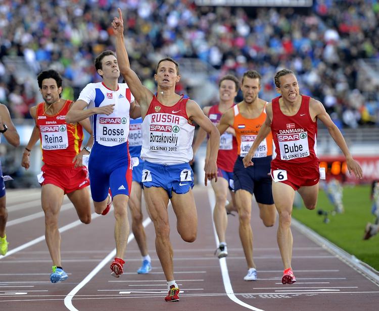 EM-triumf. Løberen Andreas Bube er i topform inden sommerens OL i London. Det viste Bube her til aften, hvor han vandt sølv på 800-meter-distancen ved EM i Helsinki efter en forrygende slutspurt. 
