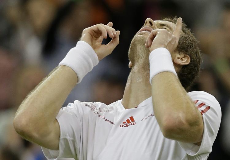 presset. Det blev længere end forventet for Andy Murray, før skotten fik afgjort kampen mod Marcos Baghdatis. 
