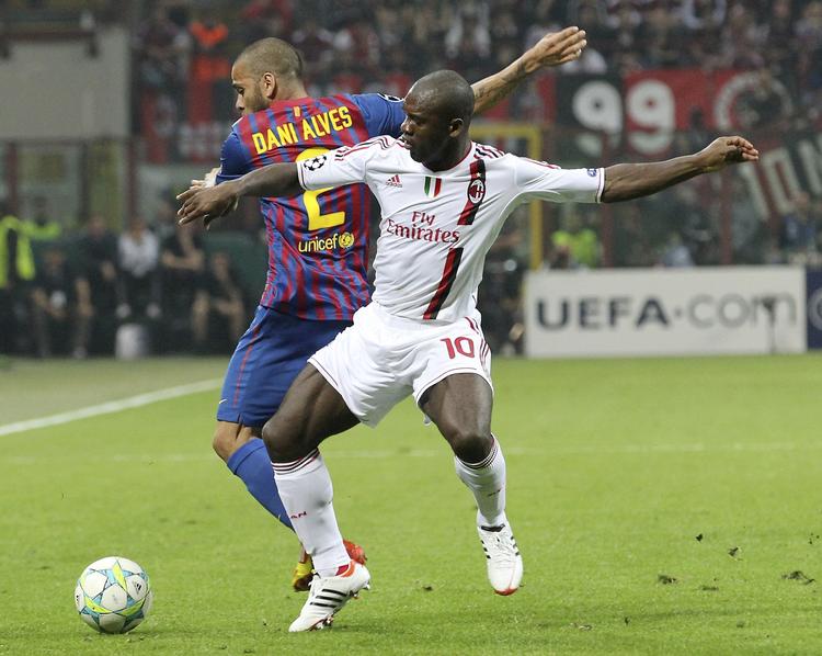 Mesterlig. Clarence Seedorf nåede 432 kampe og 62 mål for AC Milan. 