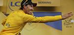 Førende. Schweizeren kører også i gult på 2. tape. 