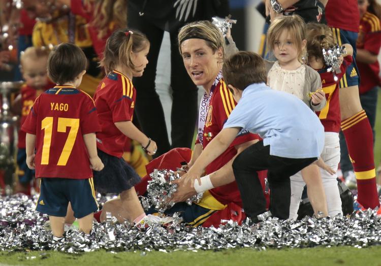 Sådan! Fernando Torres har scoret i to EM-finaler i træk. Det er der ingen andre, der har gjort. 