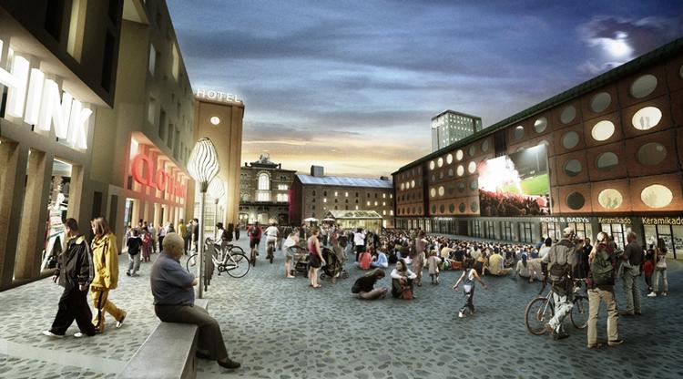 Byliv. Selv om det omfattende byggeri på Carlsberg-området snart går i gang, skal der stadig være plads til masser af oplevelser i området. På midlertidig basis. 