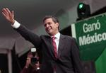 Sejr. 45-årige Peña Nieto står som vinder af valget i Mexico, men sejren blev ikke så overbevisende som forventet. 