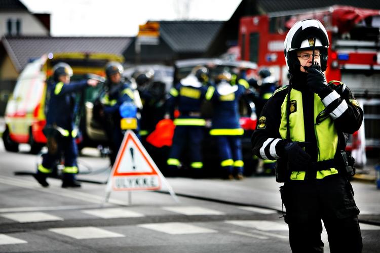 VEJE. Ulykkesskiltet har få gange været brugt i 2011 sammenlignet med tidligere år. 