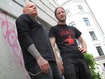 Metallisk. Jens Bendtsen Pedersen og Martin Leth Andersen (th) og bandet Cerekloth spiller 'introvert dødsmetal'. 