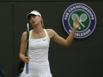 Nedtur. Med dagens nederlag til tyske Sabine Lisicki er Maria Sharapova ude af Wimbledon. 