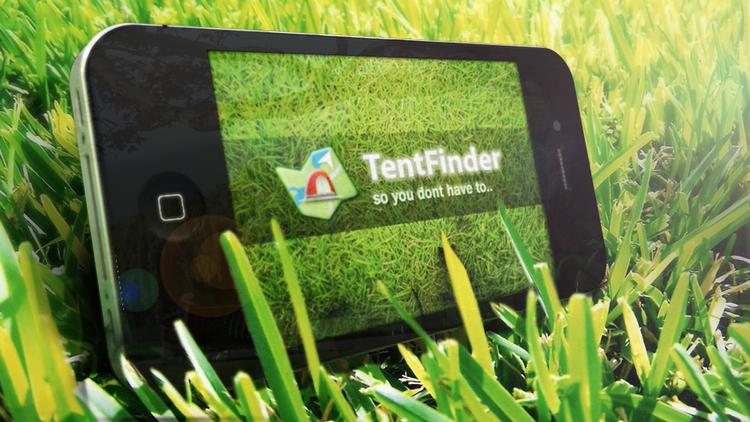 Telthitter. Med en smartphone kan du f.eks. finde teltet igen, lege med vennerne, lave musik, quizze og finde førstehjælp. 