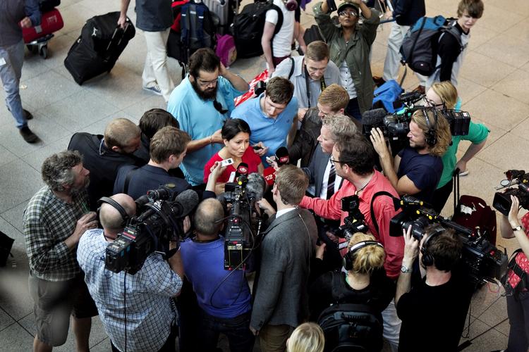 Presset. Özlem Cekic (SF) respekteres af Liberal Alliances Ungdom for hendes principfasthed. 