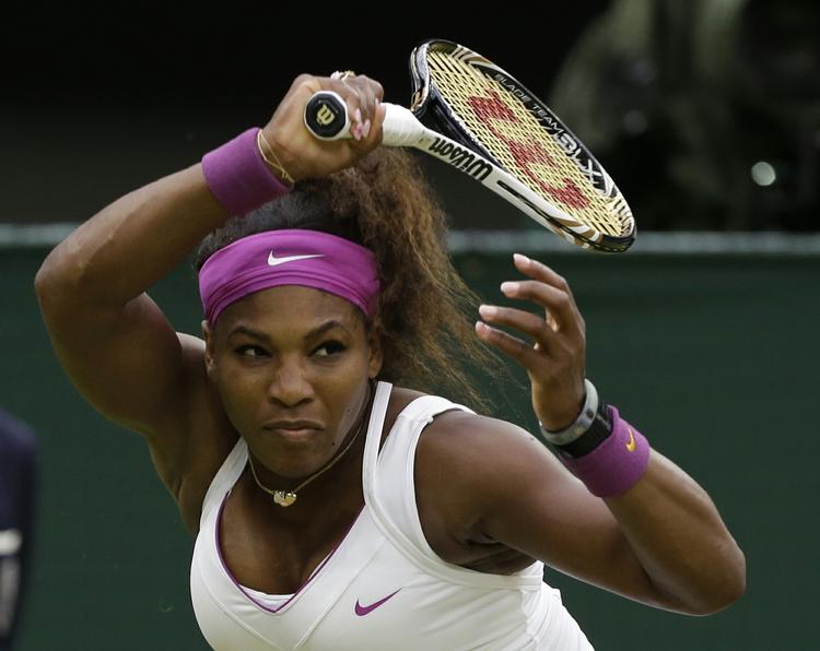 stærk. Serena Williams er tilbage i form efter et skuffende exit ved French Open. 
