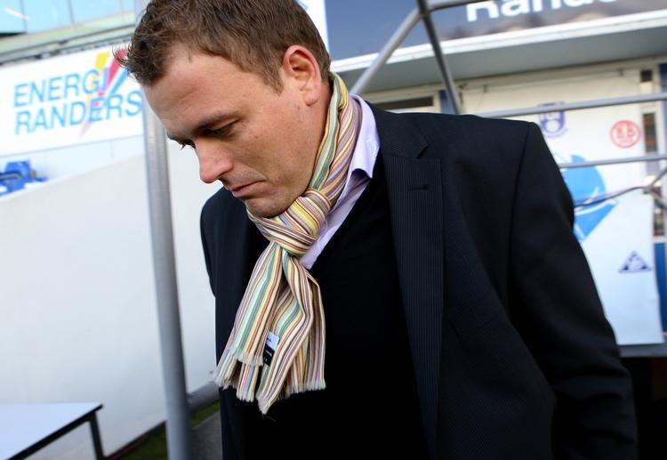KRITISK. Trods oprykningen til Superligaen har Randers' sportsdirektør været kritisk overfor klubbens præstationer i den forgangende sæson. 