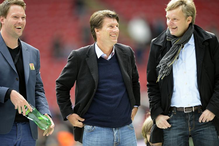 OVERARBEJDE. Michael Laudrup (midten) er godt i gang med at sætte sit præg på Swansea. 
